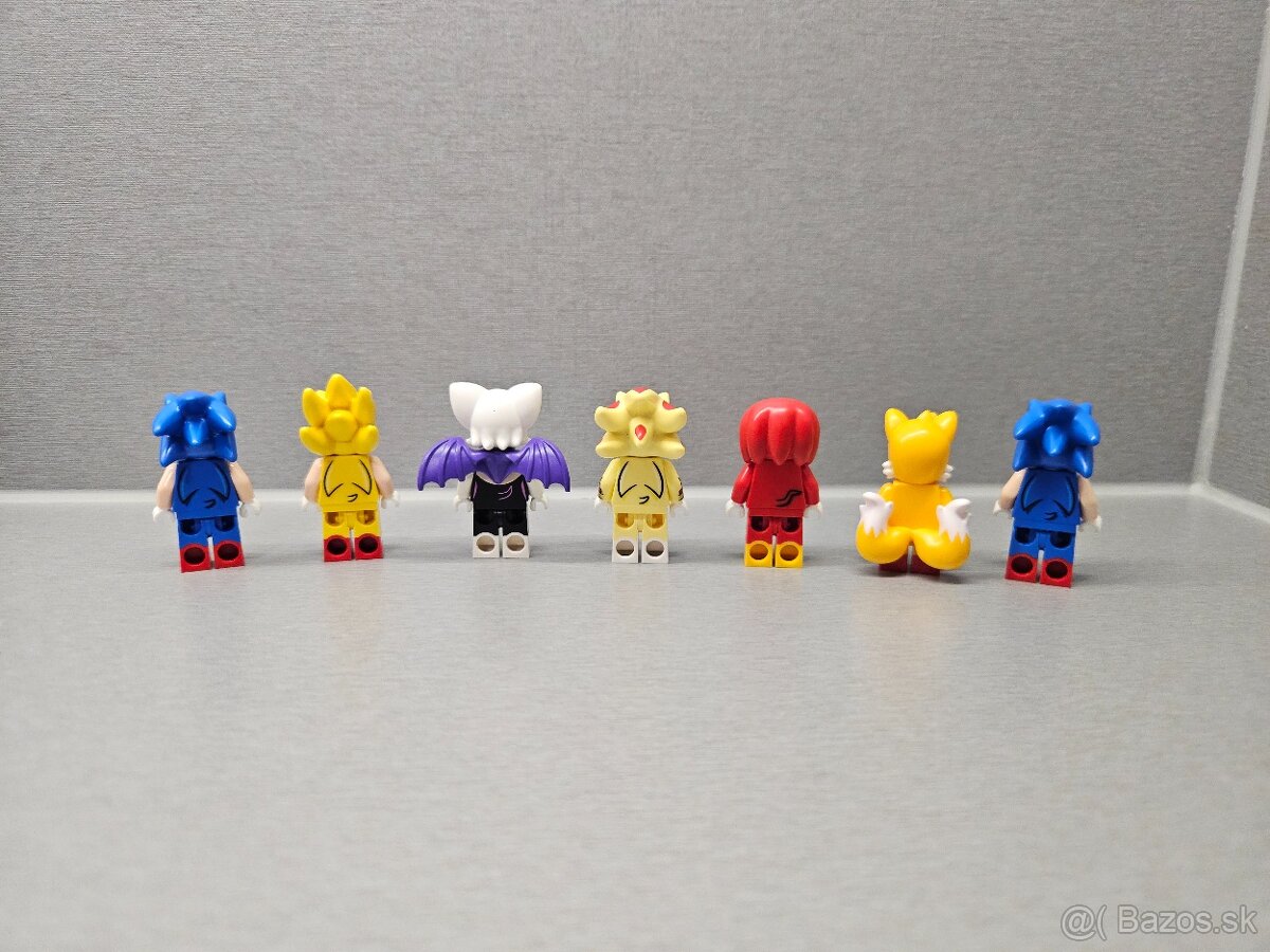 NOVÉ LEGO Sonic 7 minifigúrok - 5