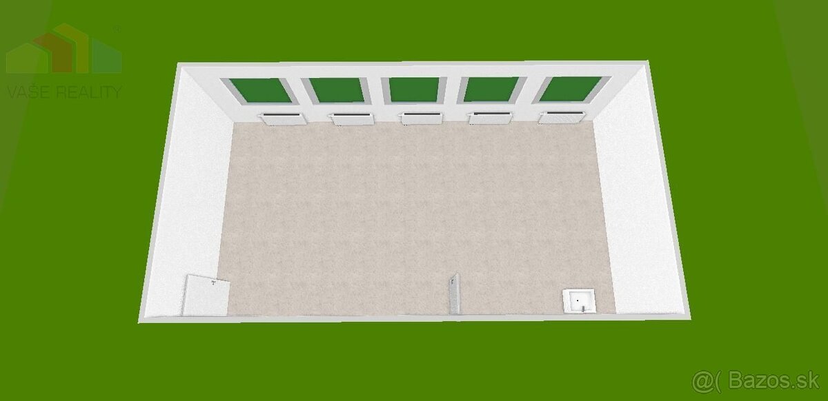 Na prenájom kancelársky priestor, 48 m², Herlianska ulica, R - 5