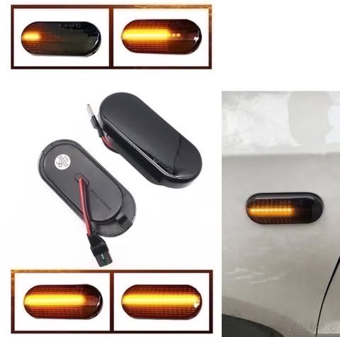 LED Dynamické smerovky skoda,seat,vw,bmw,mercedes - 5