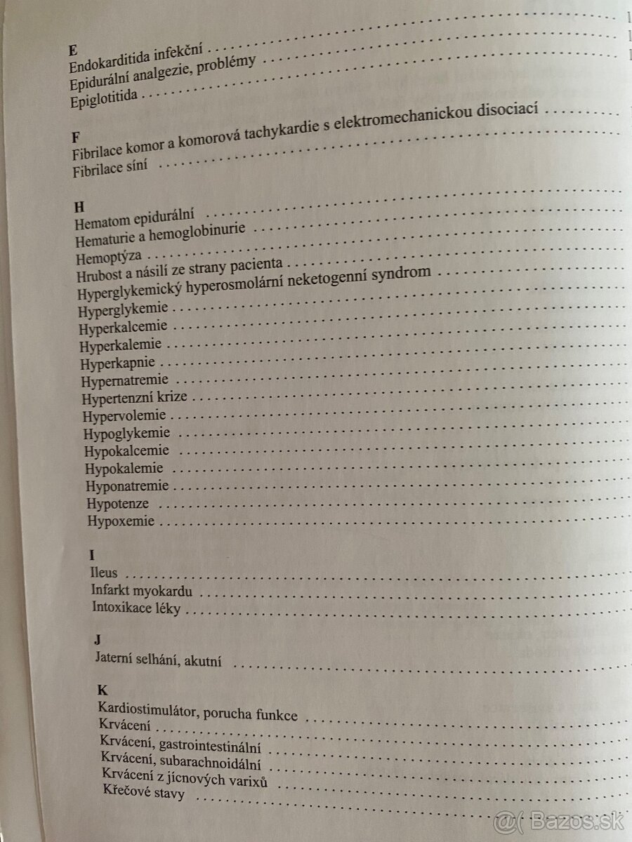 Sestra a akutní stavy od A po Z - 5