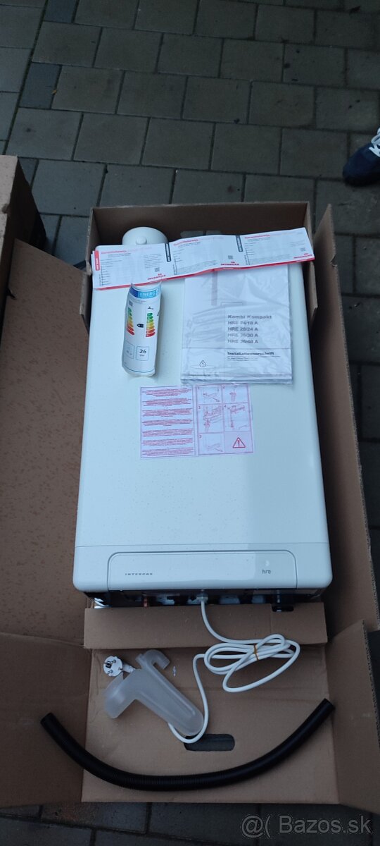 Predám nový plynový kotol Intergas HRE 36/30A - 5