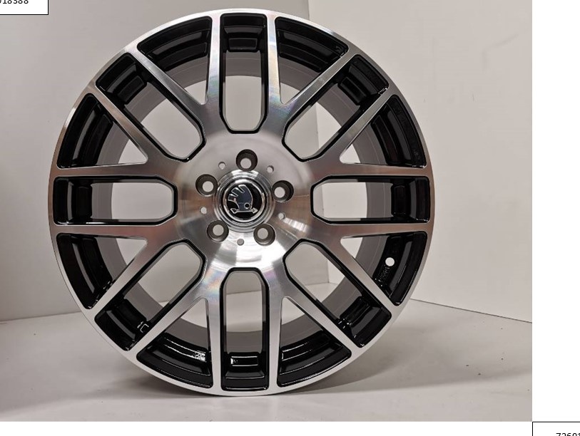 Škoda Kodiaq, Vw Eos alu disky 7,5x17 5x112 ET35 1201 - 5