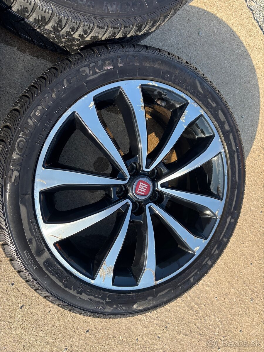 OE 17” Alu kolesá FIAT Tipo s pneumatikami R17 - 5