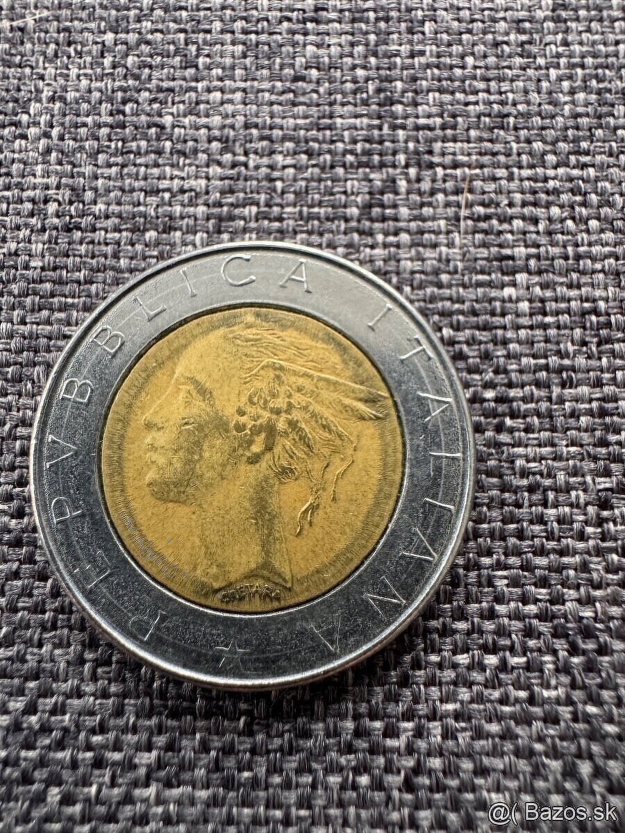 Taliansko: 500 Lír 2 ks (1986, 1984) + 100 Lír 2 ks + 50 Lír - 5