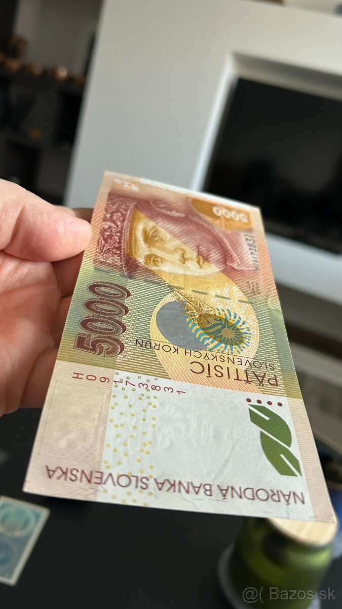 Bankovky Slovensko 5000 SK 1999 UNC - 5