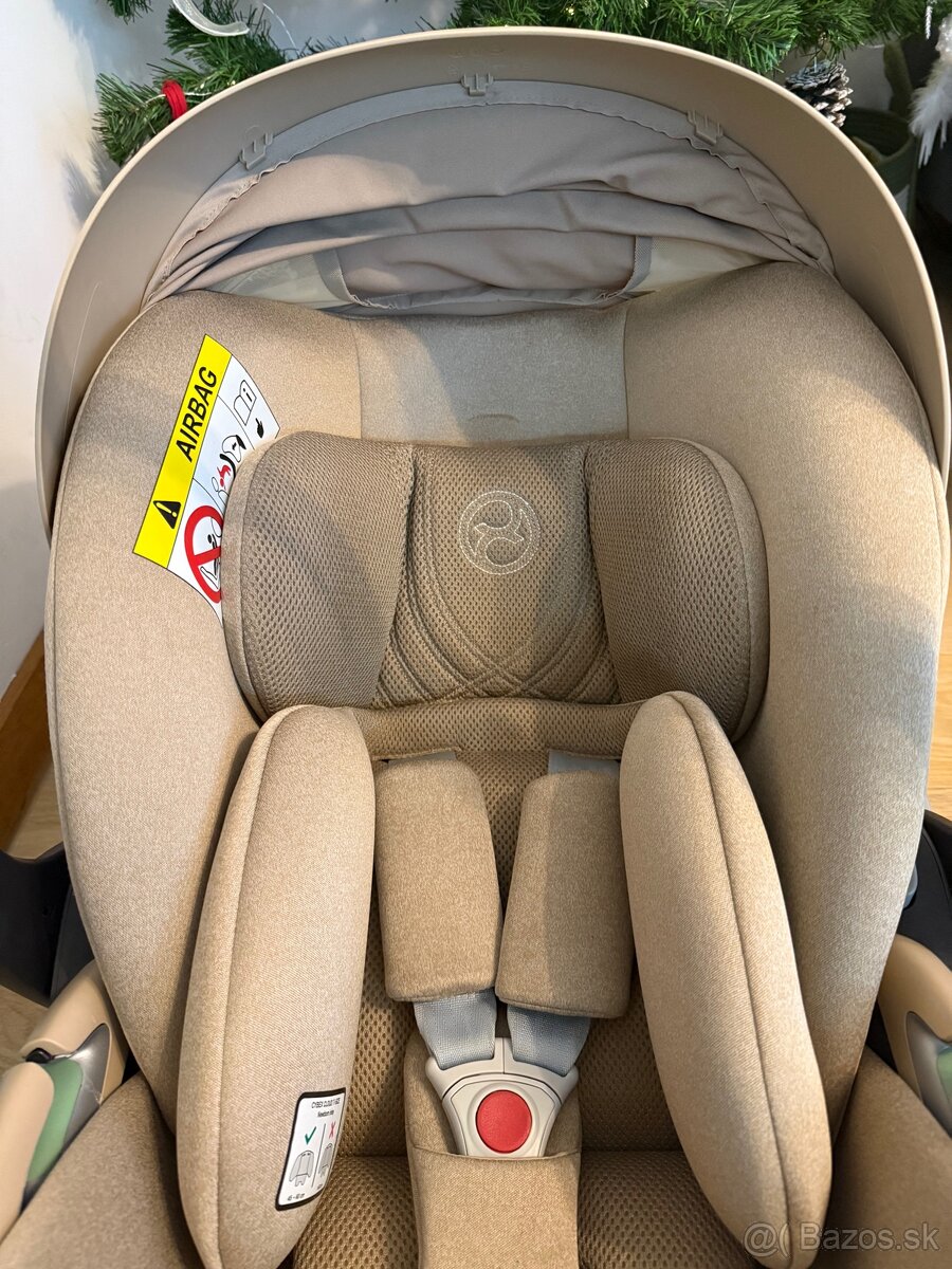 Vajíčko cybex Cloud T plus Cozy beige 🤎🧸 - 5