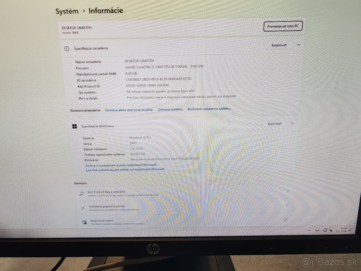 PC Dell Vostro 3668 | i5 | SSD | Windows 11 - 5