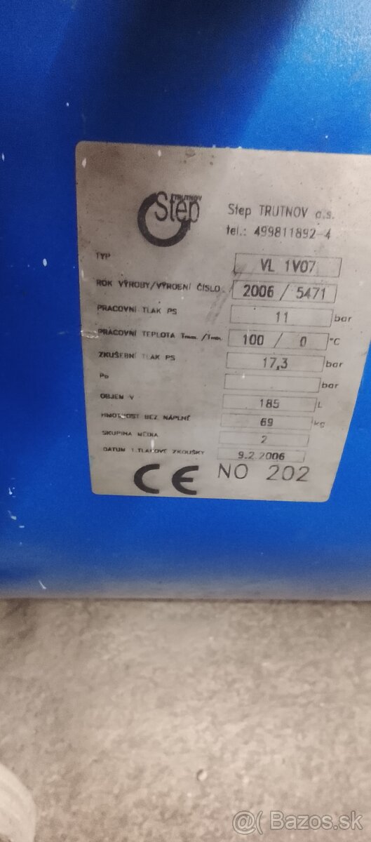 Kompresor Orlík dvojvalec Pks28 185l - 5