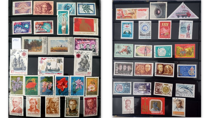 Predám poštové známky CCCP 1084 ks - 5