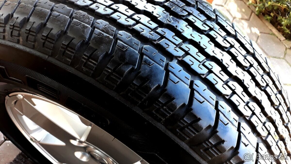 alu R18 5x127 orig. Jeep, + senzory + pneu 255/70