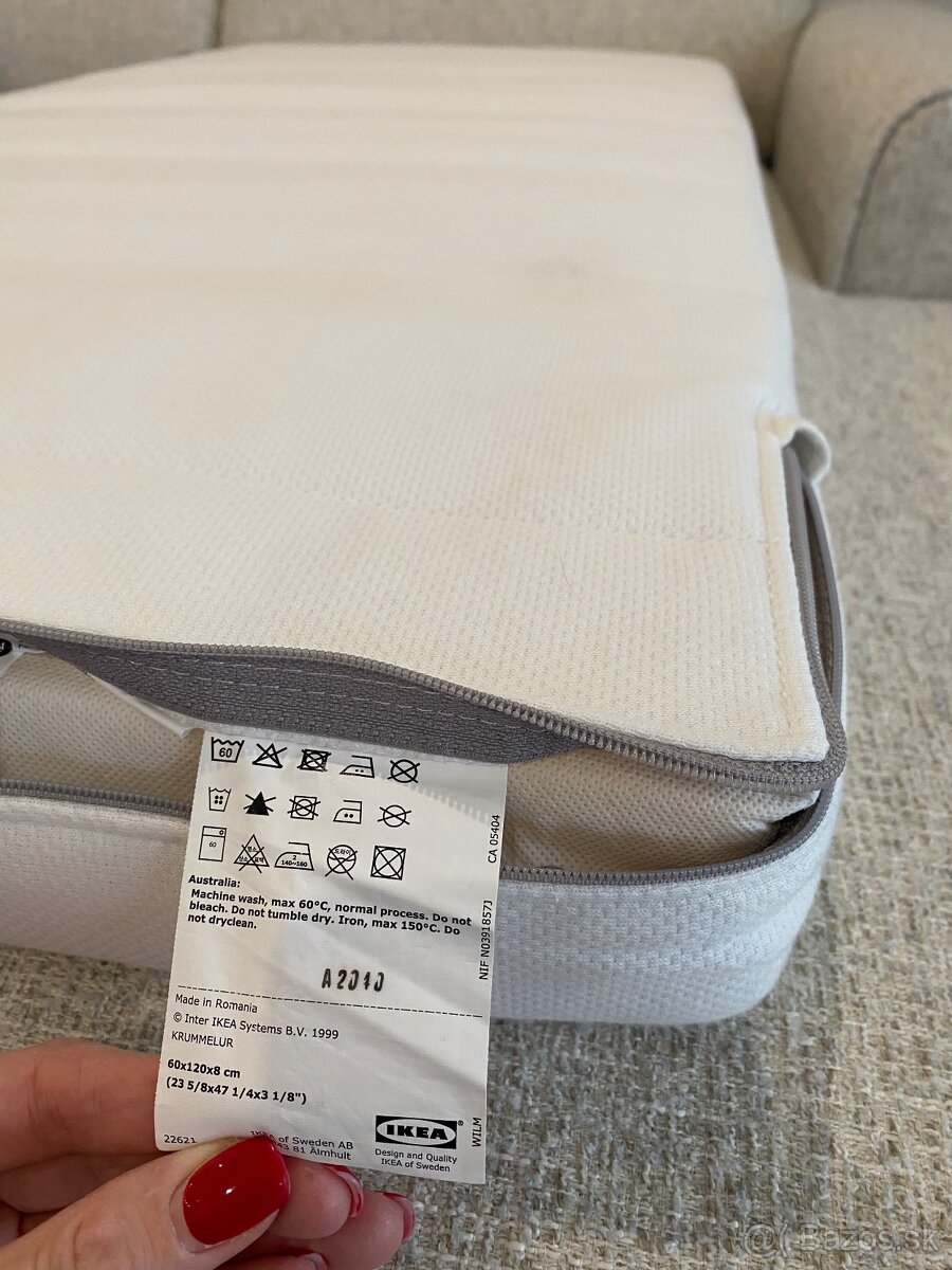 Detska postielka Sniglar 60x120 - 5