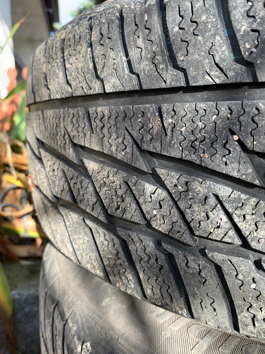 Plechove disky r16 audi vw, zimne gumy 205/60 r16 - 5