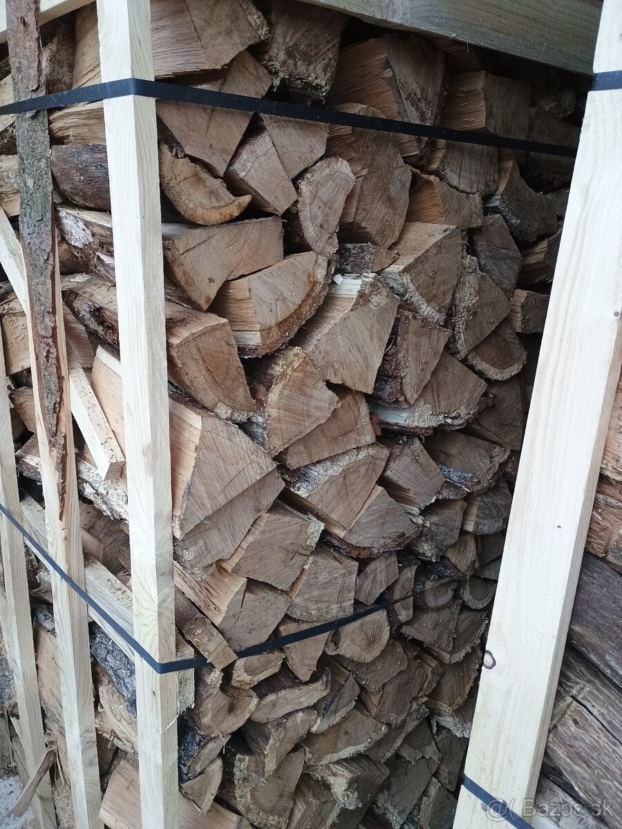 Predám palivové drevo v paletach - 5