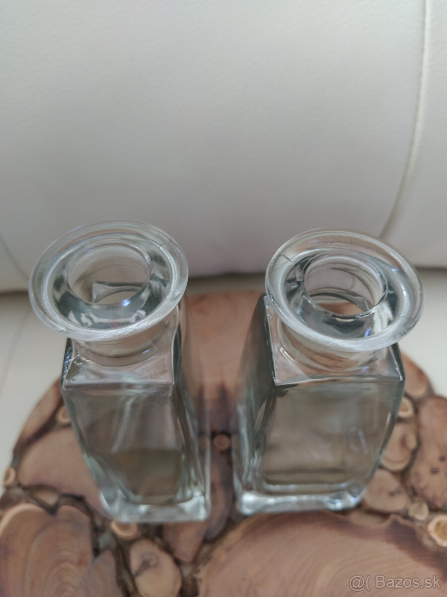 Fľaša na ocot/olej a sklenené fľaštičky (osobný odber) - 5