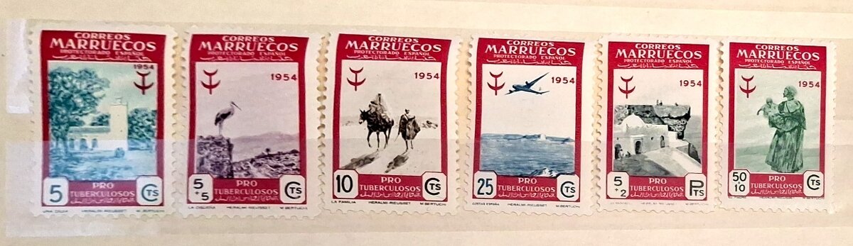 Kolónie Francúzska. Španielska - 5