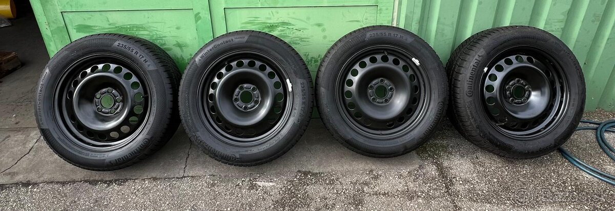 Sada Ford S Max r17 , 5x108,plechové disky - 5