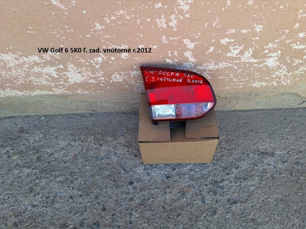 VW Golf 6, VW Golf 6 Plus - použité náhradné diely - 5
