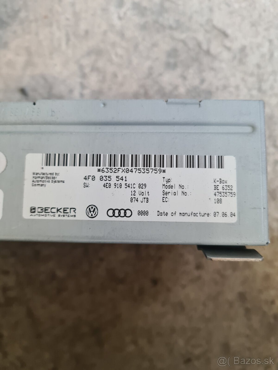 Modul MMI 2G Audi a6 c6 4f - 5