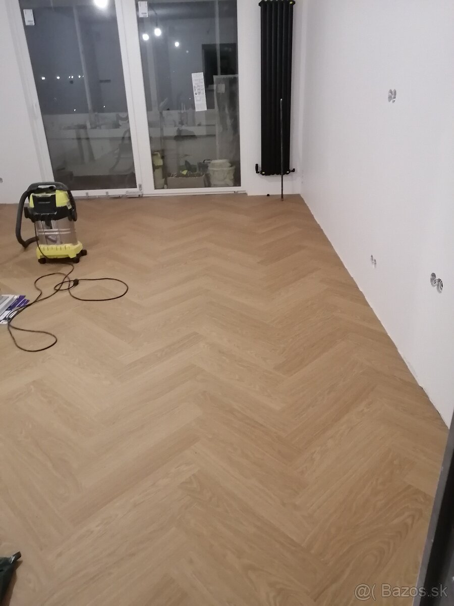 Montáž dverí a pokládka plávajucej podlahy, brúsenie parkiet - 5