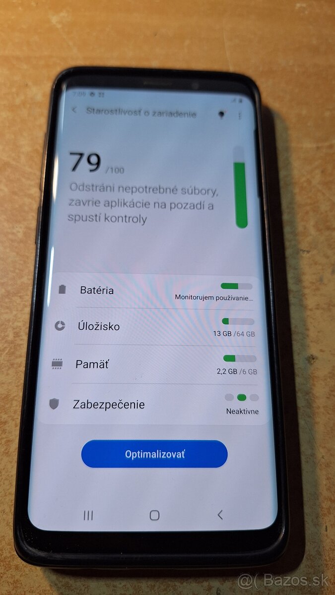 Samsung galaxy S9+ - 5