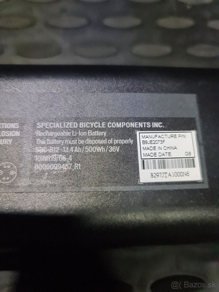 Specialized bateria baterka turbo levo comp - 5