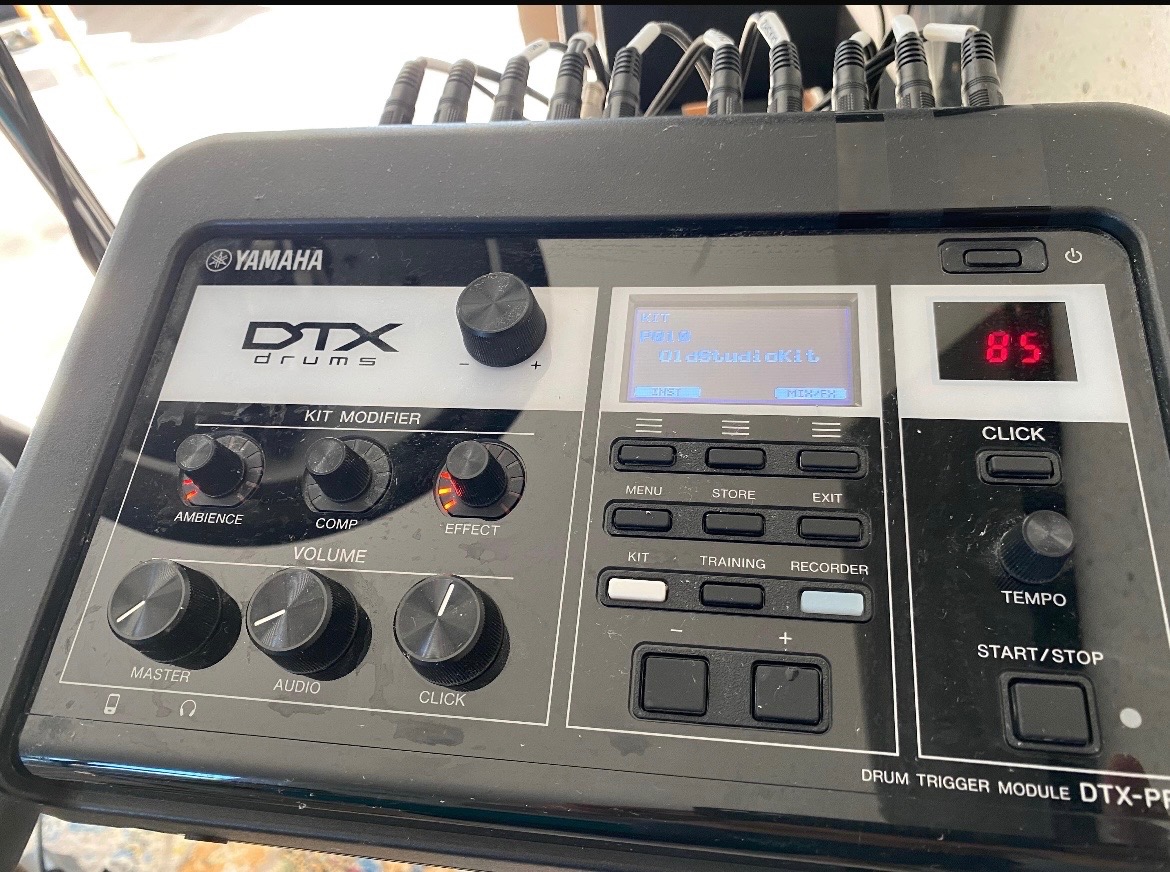 Predám elektronické bicie Yamaha - 5