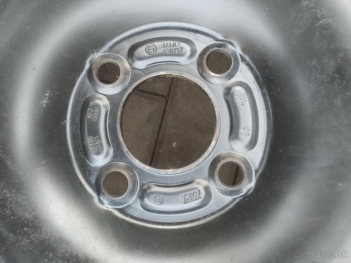 4x108 r15 plechové disky - 5