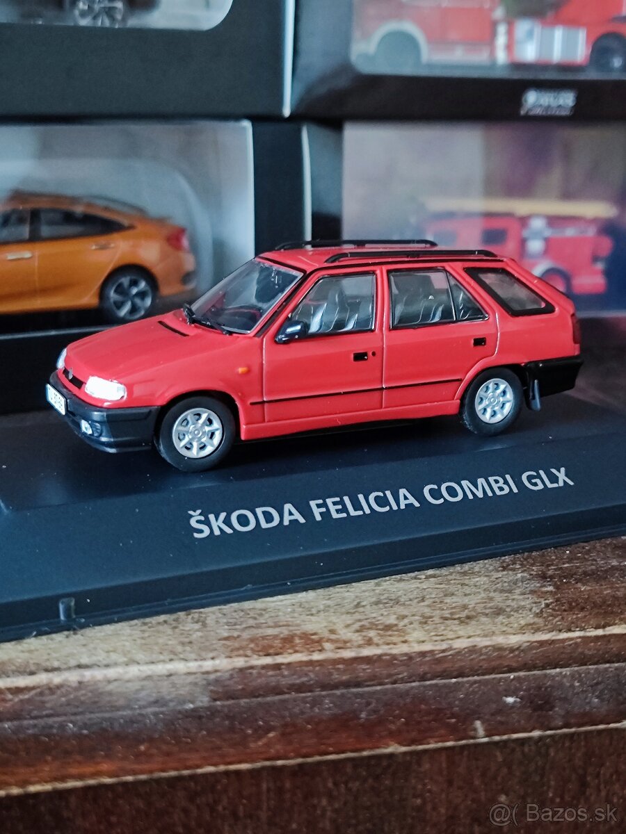 Škoda modely 1:43 časť 1 - 5