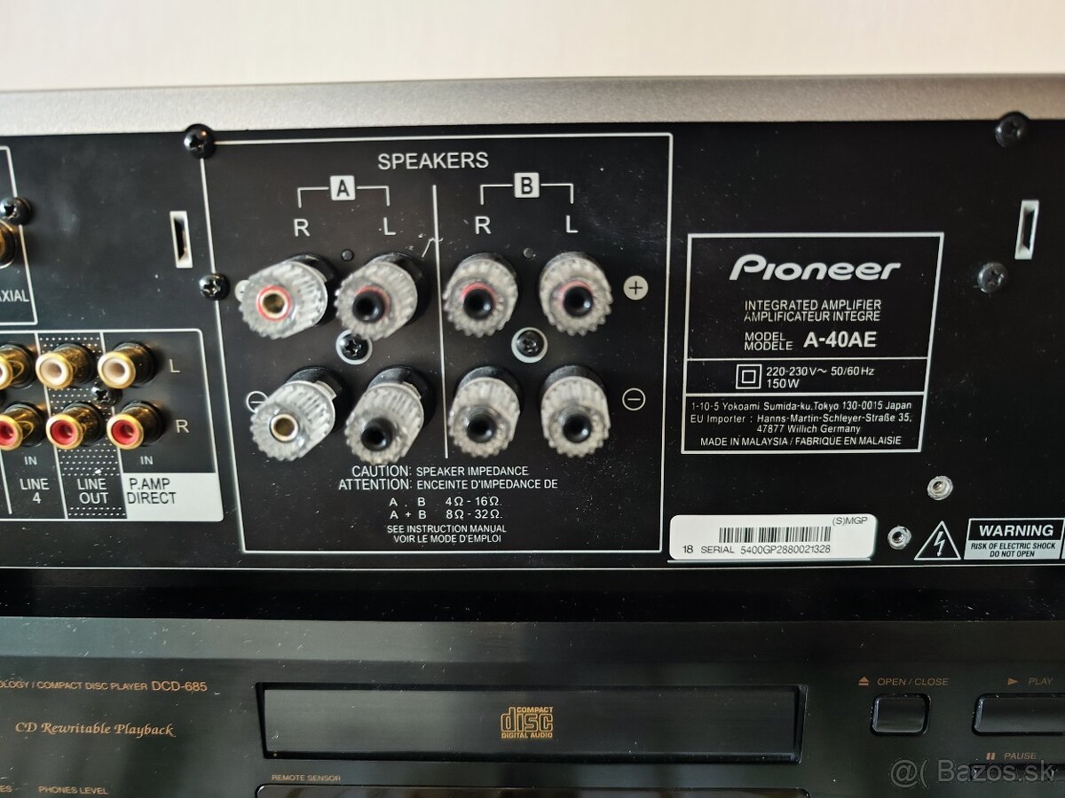 Zosilňovač Pioneer A40ae + DO - 5