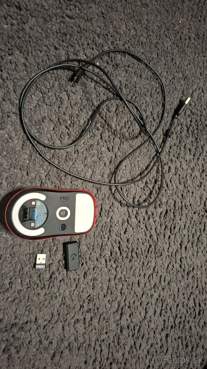 Logitech G PRO superlight červená - 5