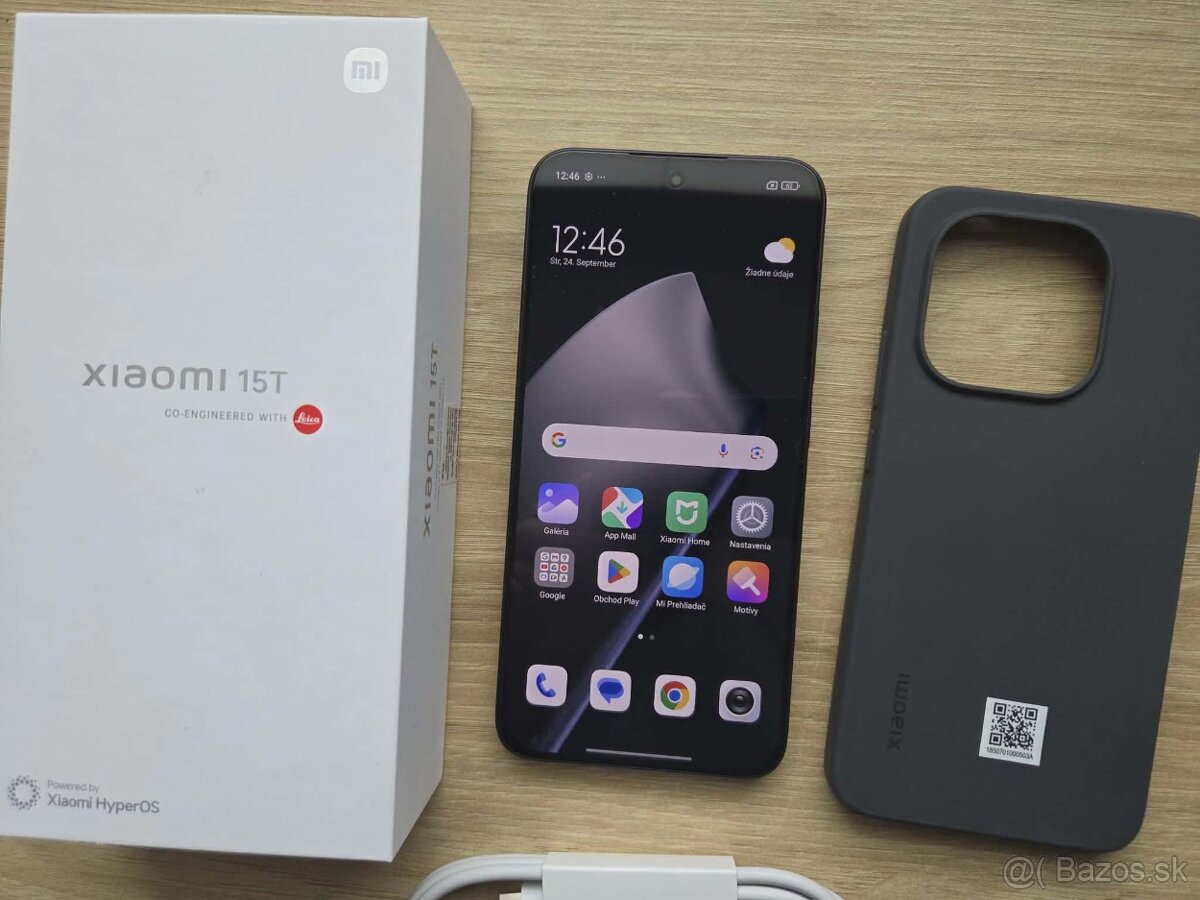 Xiaomi 15T 12GB/256 GB black, top, zaruka - 5