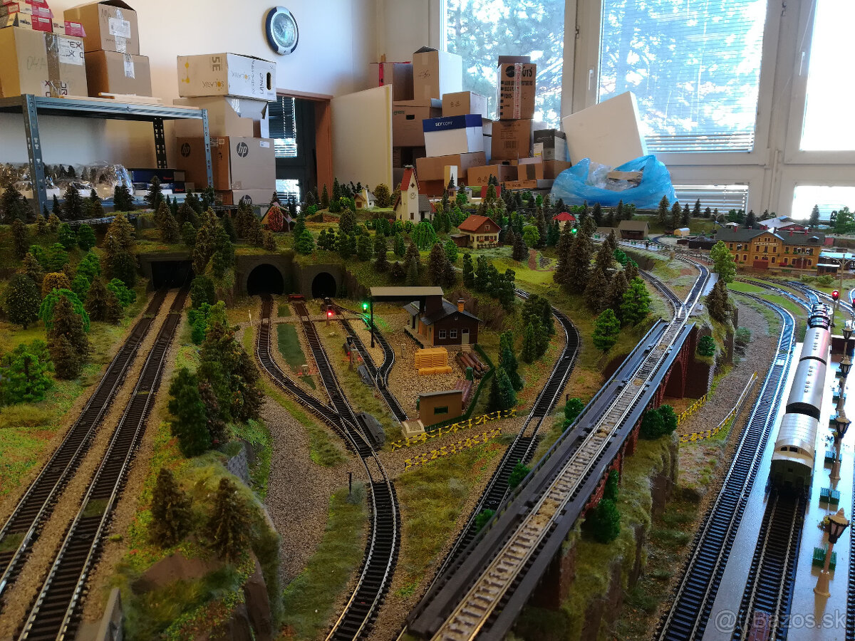 Kolejiště TT+N 350x220 cm - 5