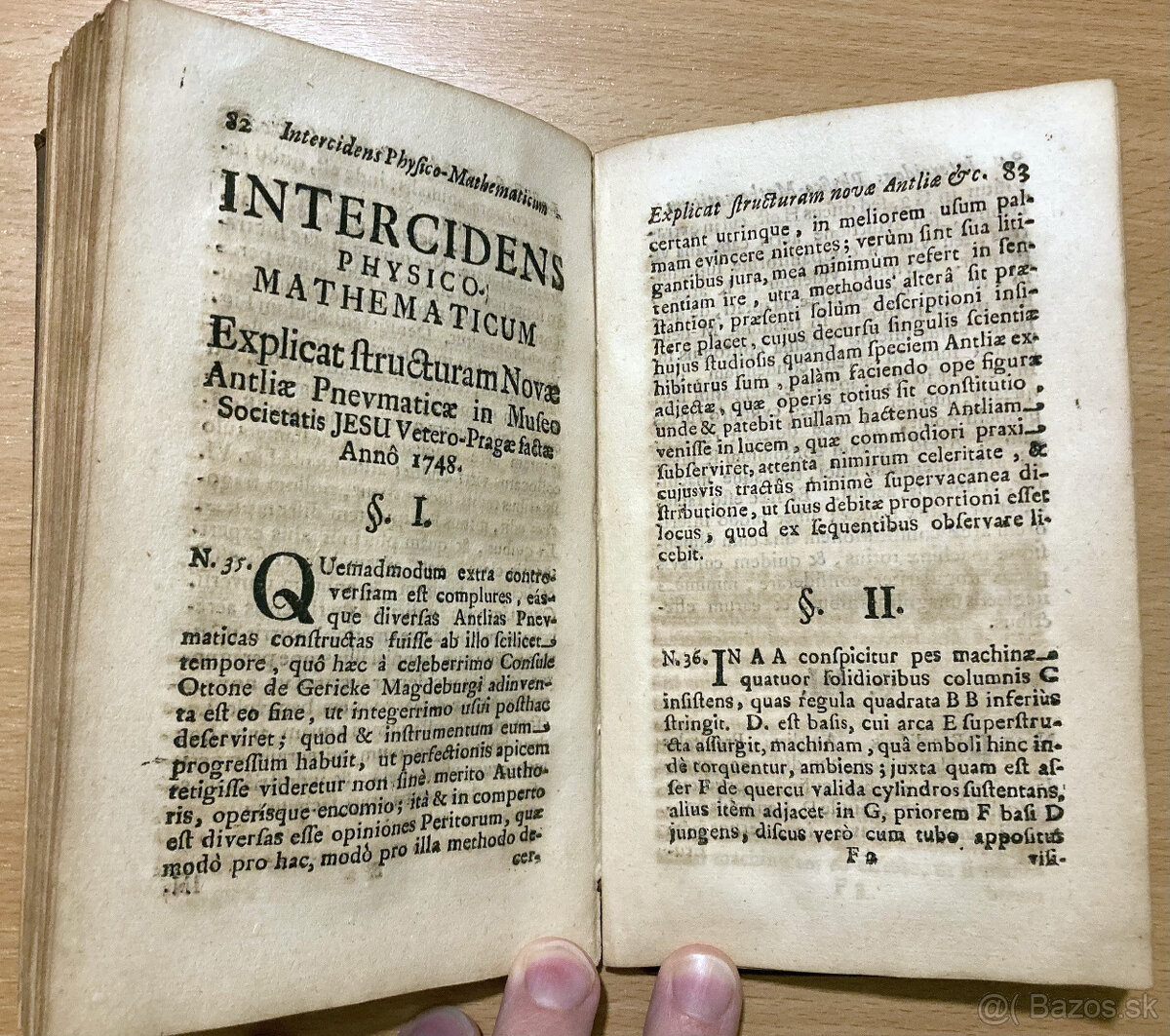 (fyzika/aerodynamika) J.Flaschner - De Elemento Aeris, 1748 - 5