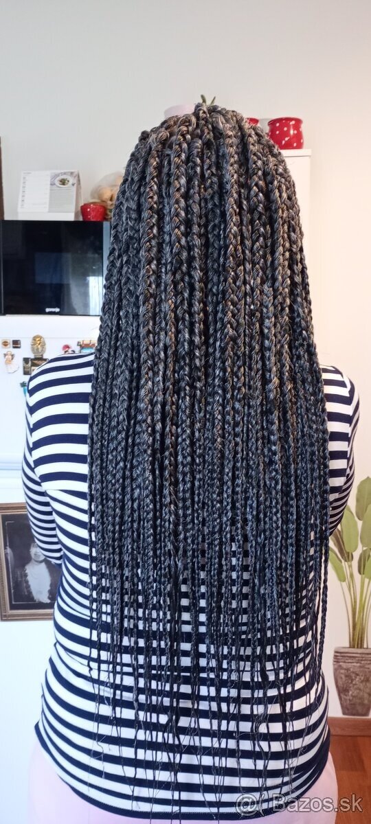 Predĺženie vlasov ,Účesy Afrobraids - 5