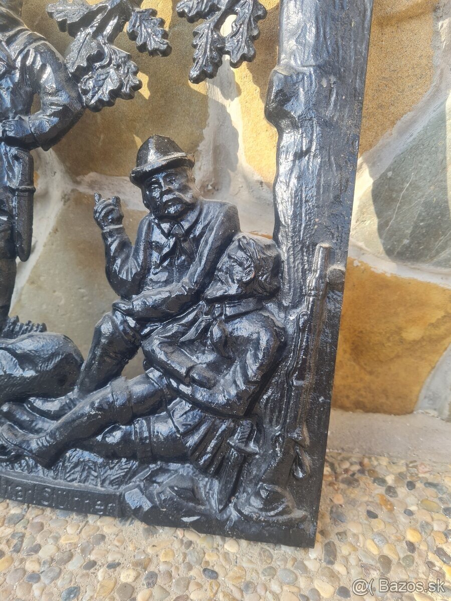 Historická liatinová ozdoba z konca 19 storočia - 5