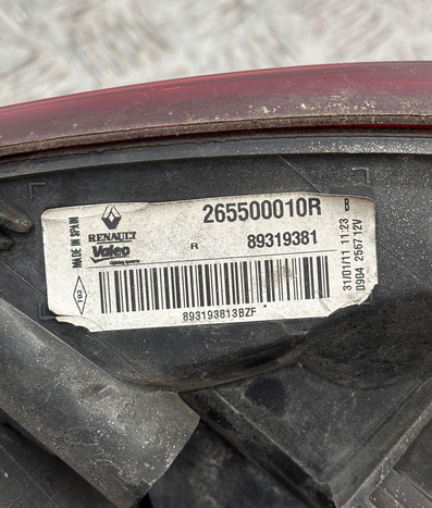 Renault Megane III 3 kombi 2008- ľavé a pravé zadné svetlo - 5