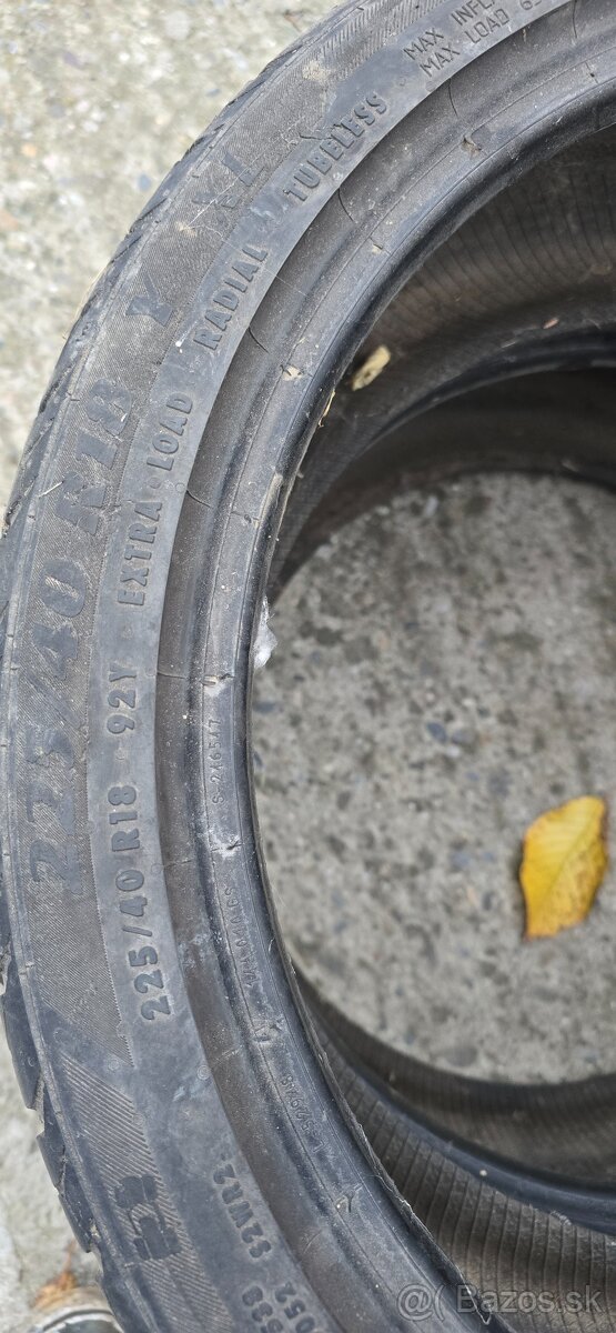 225/40 r18 letné 2ks - 5