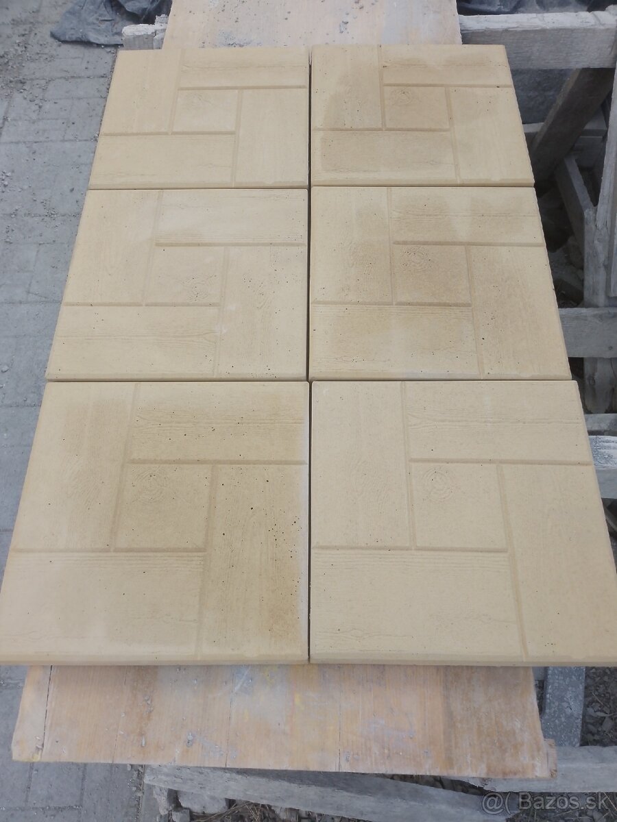 Výpredaj betónová dlažba imitácia dreva - 5