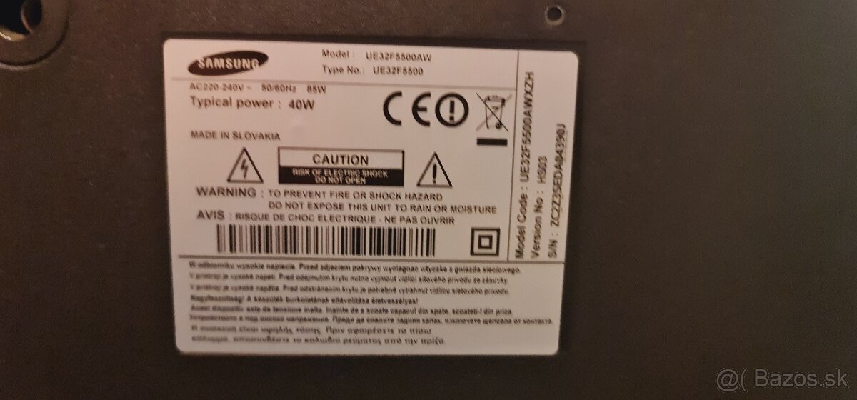 Samsung UE32F5500AW - 5