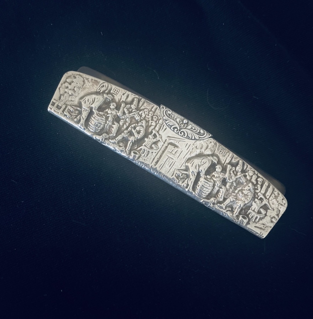 Starožitné šperkovnice a hrebeň - 5