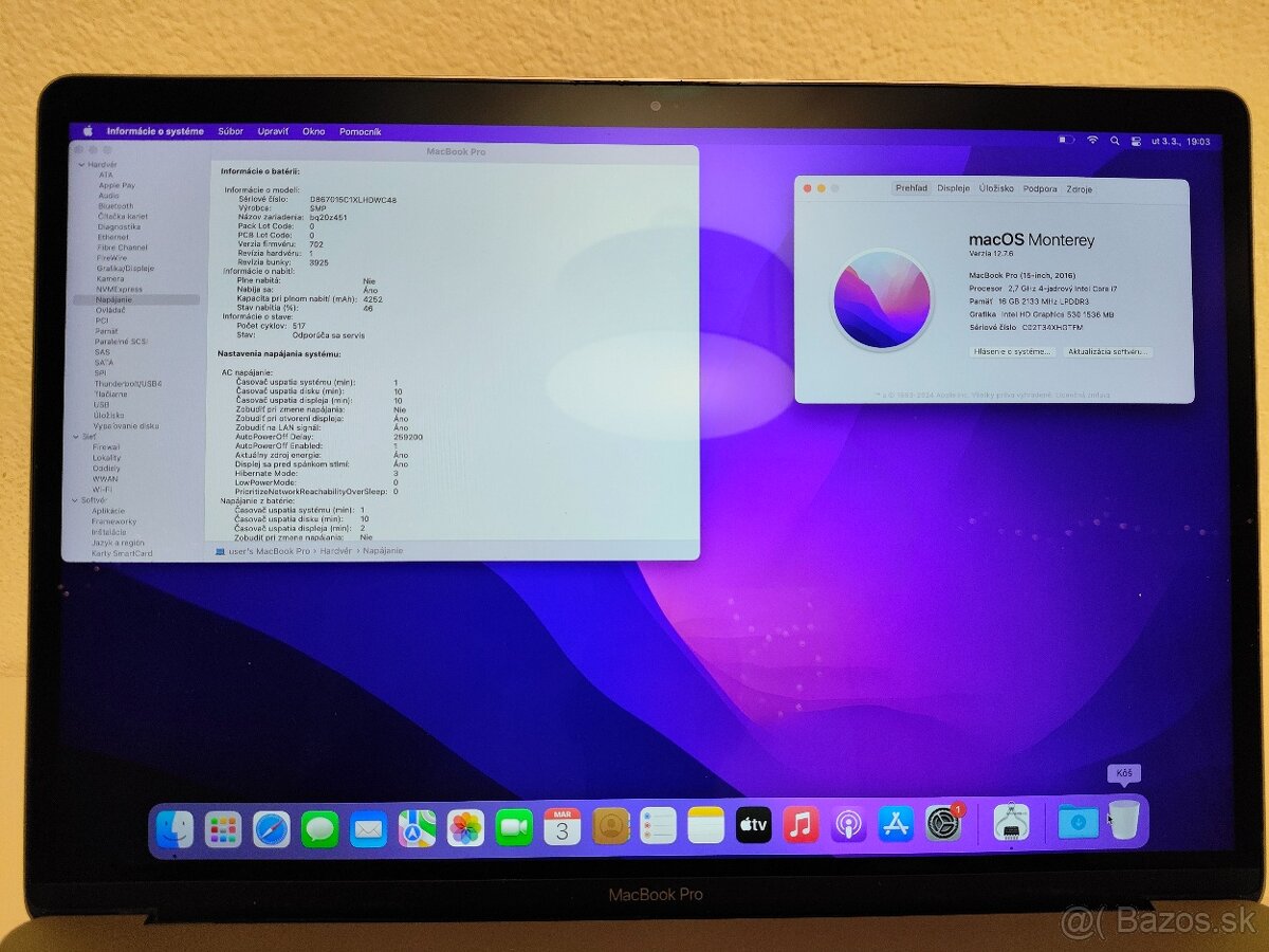 MacBook Pro 15" 2016 | i7 • 16GB • 512GB SSD - 5