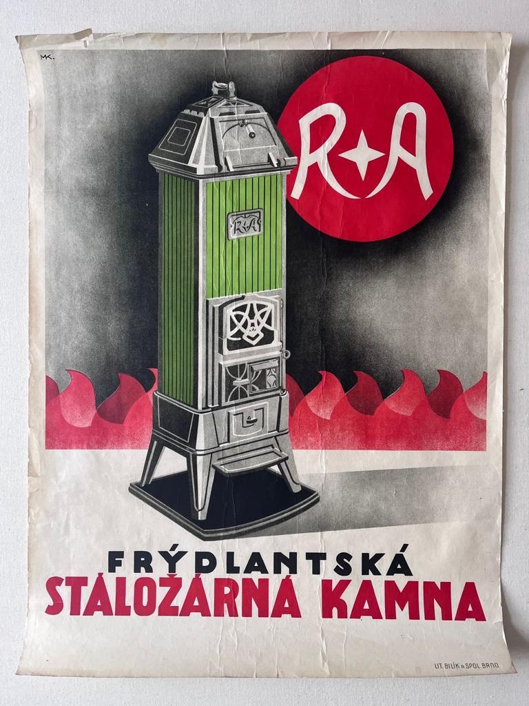 starý reklamný plagát - 5