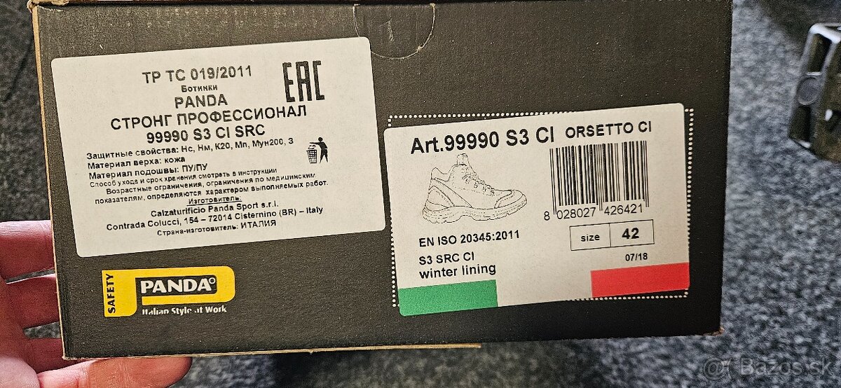 Predam pracovnu obuv S3 (42) - 5