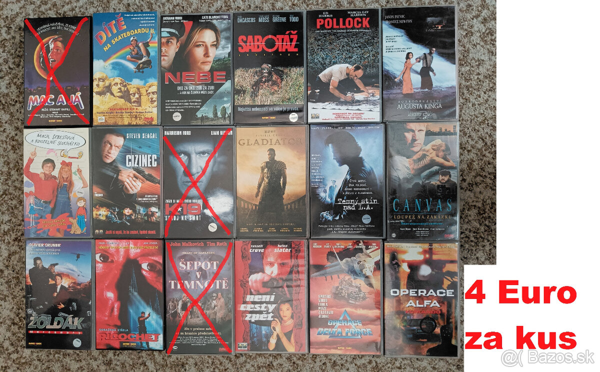 Video-kazety VHS - skúšané - 5