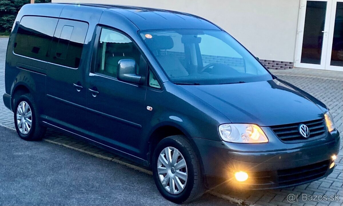 VOLKSWAGEN CADDY MAXI 1.9 TDI 77KW bez DPF 2010 7 MIEST - 5