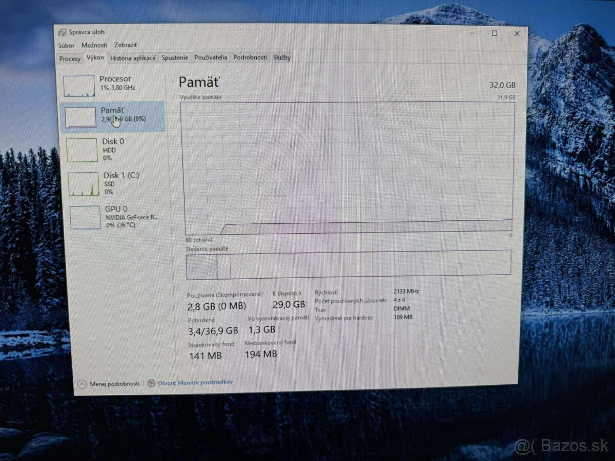 Ryzen 7 5700X3D, 32GB, RTX 3060 Ti , 500GB NvMe - 5