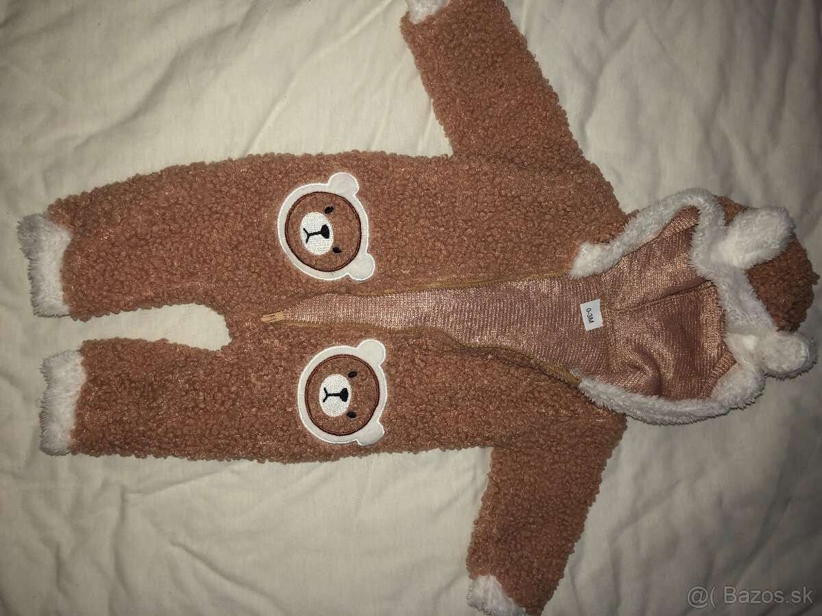 Detske chlapcenske oblecenie 0-6mesiacov - 5