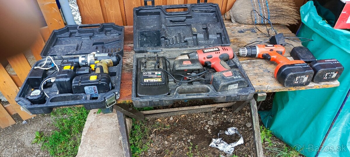 Rôzné aku uťahovačky - 5