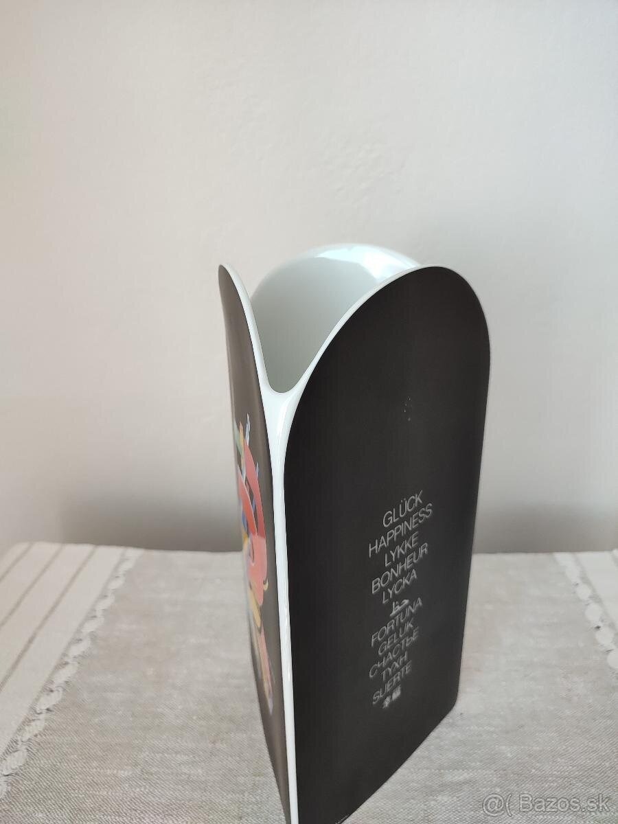 Rosenthal Morandini veľká porcelánová váza 29 cm - 5