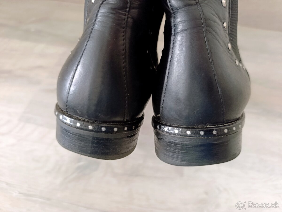 Dámske kožené topánky WALKING - veľ. 40 - 5